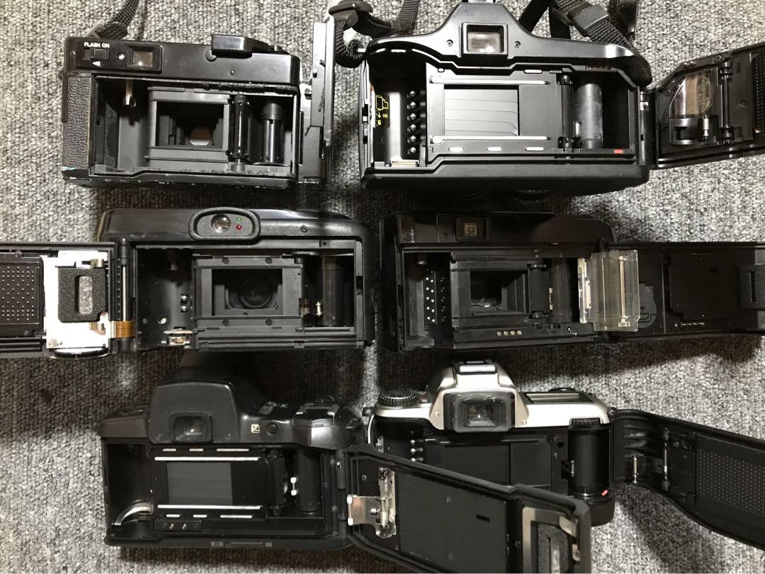 カメラまとめ売り　CANON Nikon Canon & Nikon カメラ まとめ 6個 A122 - フィルムカメラ