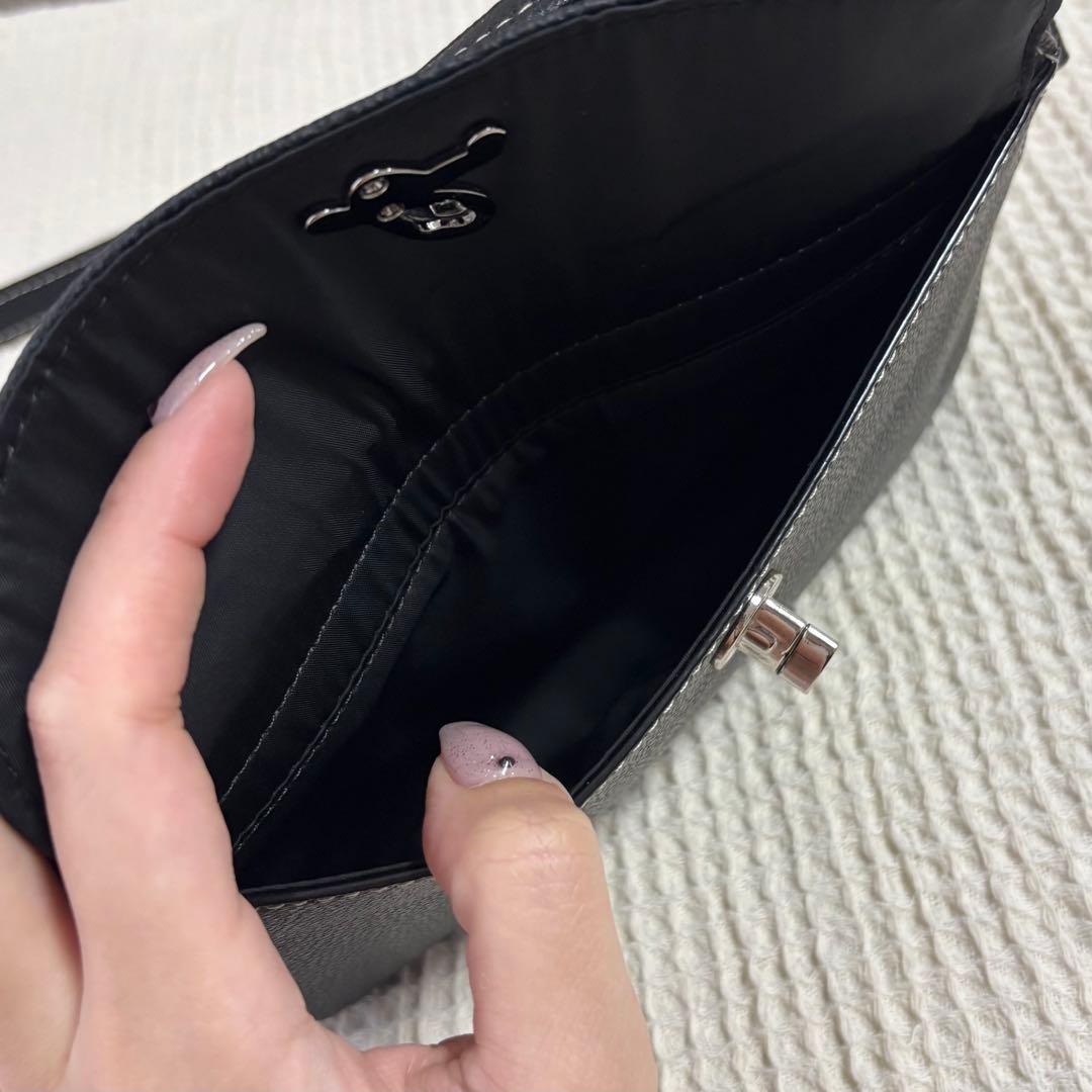 美品 agnes b. アニエスベー ショルダーバッグ ブラック