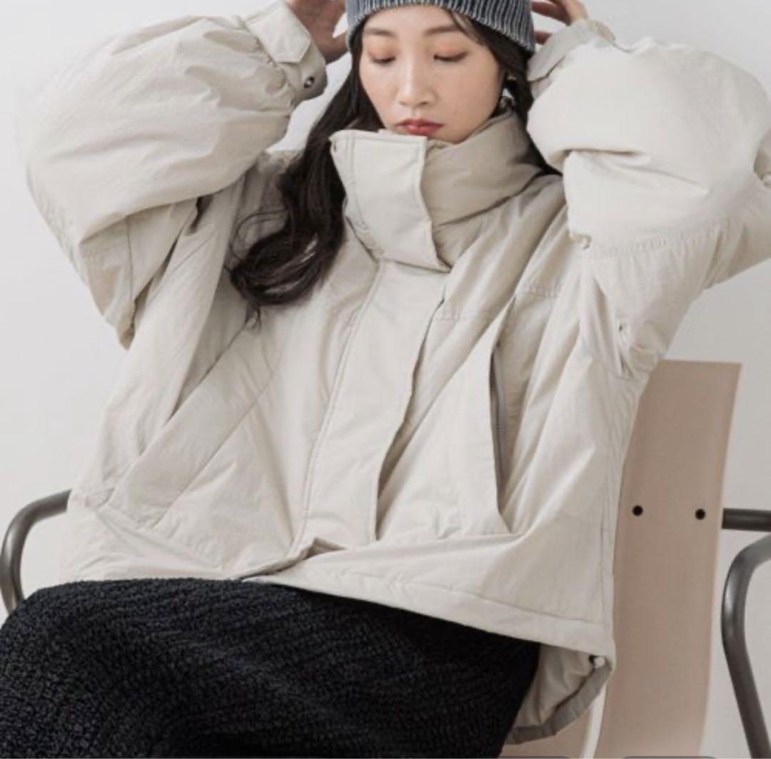 Didot.showroom マフラーセットAラインノーカラーダックダウン