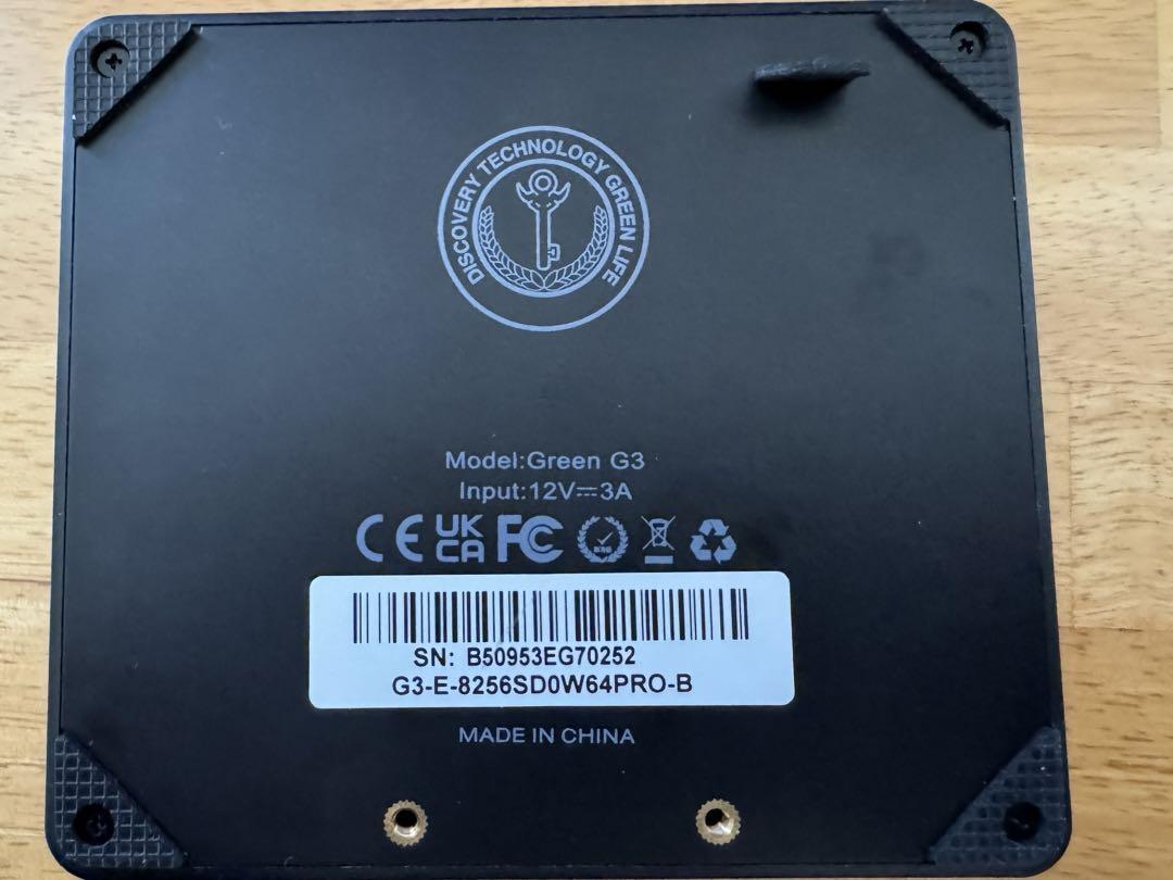 ジャンク TRIGKEY G3 ミニPC