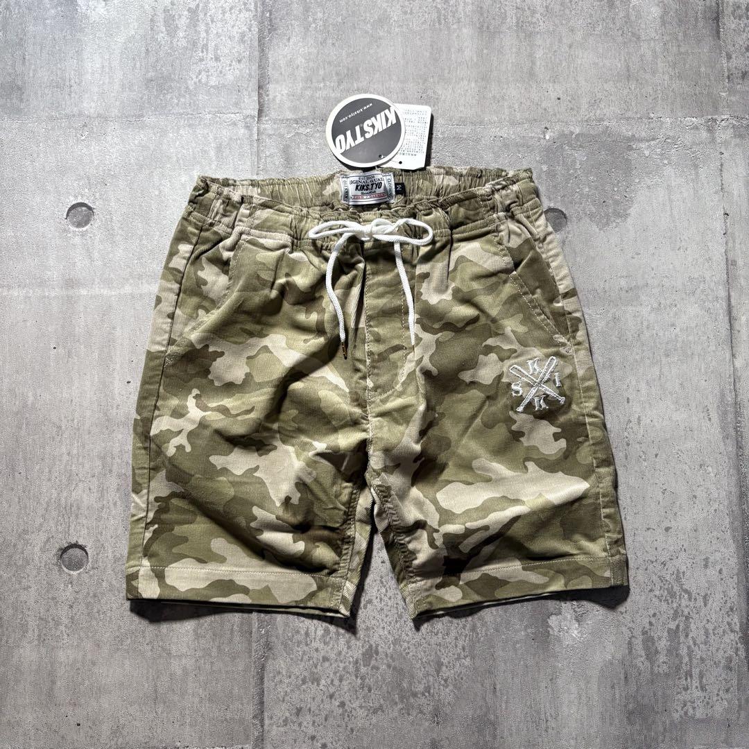 パンツ KIKS TYO corduroy camo short pants y2k
