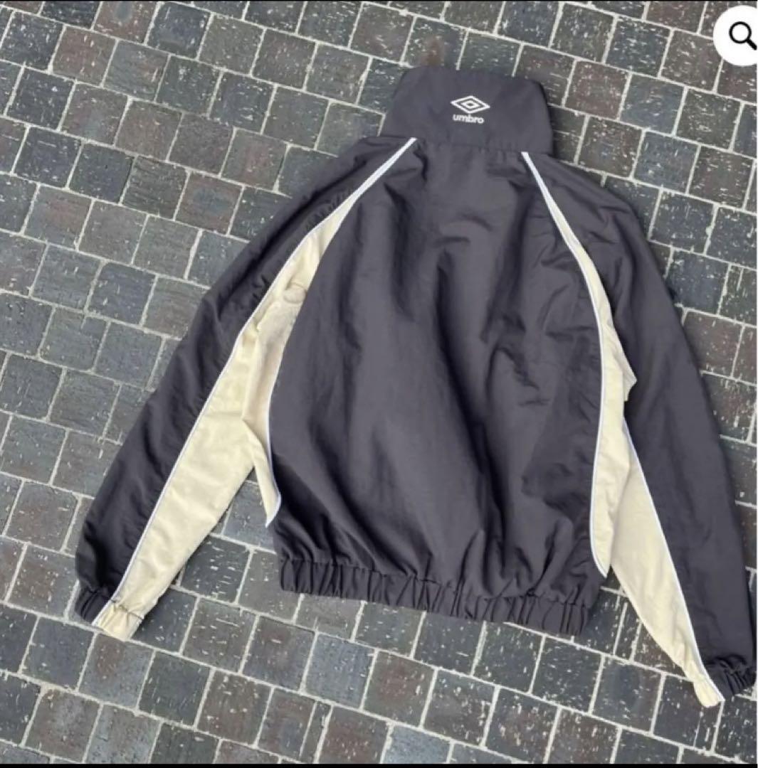 9090 × umbro Nylon Track Jacket チャコールグレー 9090 × umbro Nylon Track Jacket – YZ
