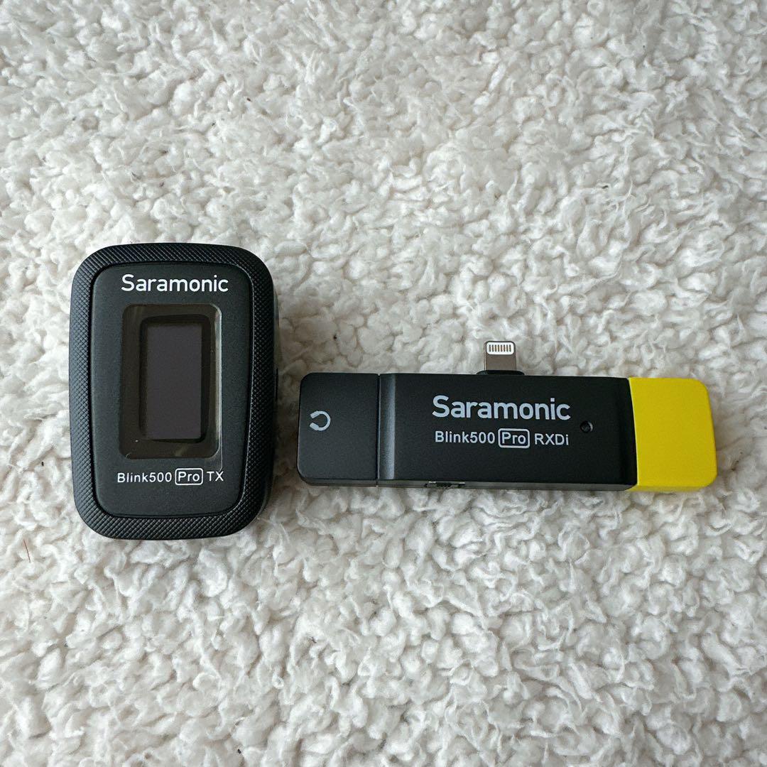 2.4Gワイヤレスマイクシステム 送信機1台 受信機 ブラック マイク