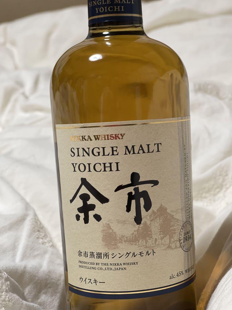 【新品未開封】ニッカ シングルモルト ウイスキー  余市 45度 700ml