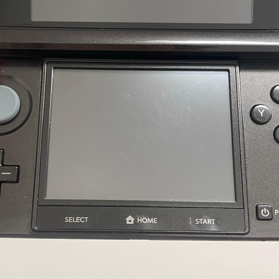 動作 済 Nintendo 3DS 本体 ニンテンドー ブラック黒 UP786_INFO