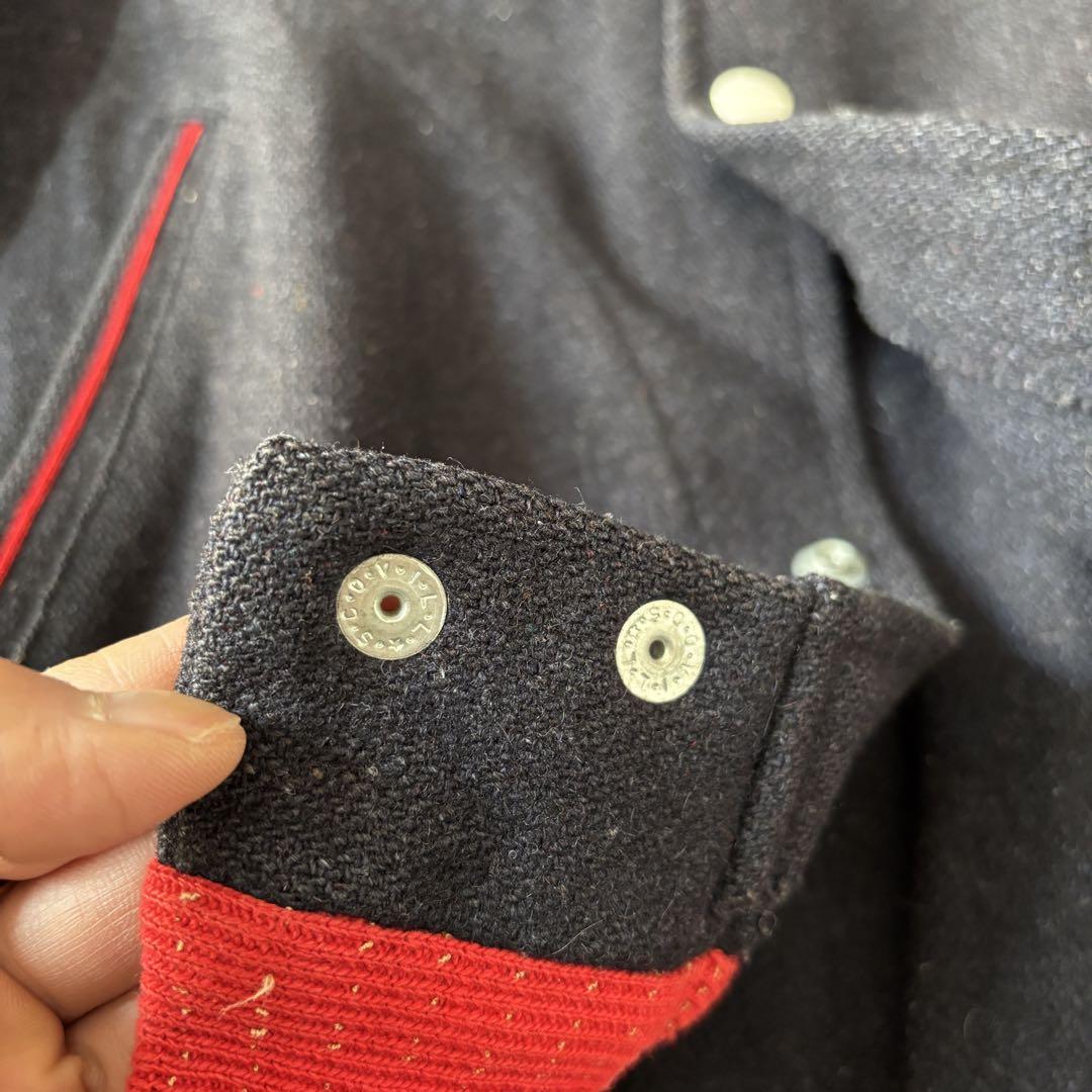 黒◎ 50s 60s SPORTSWEAR スタジャン ビンテージ