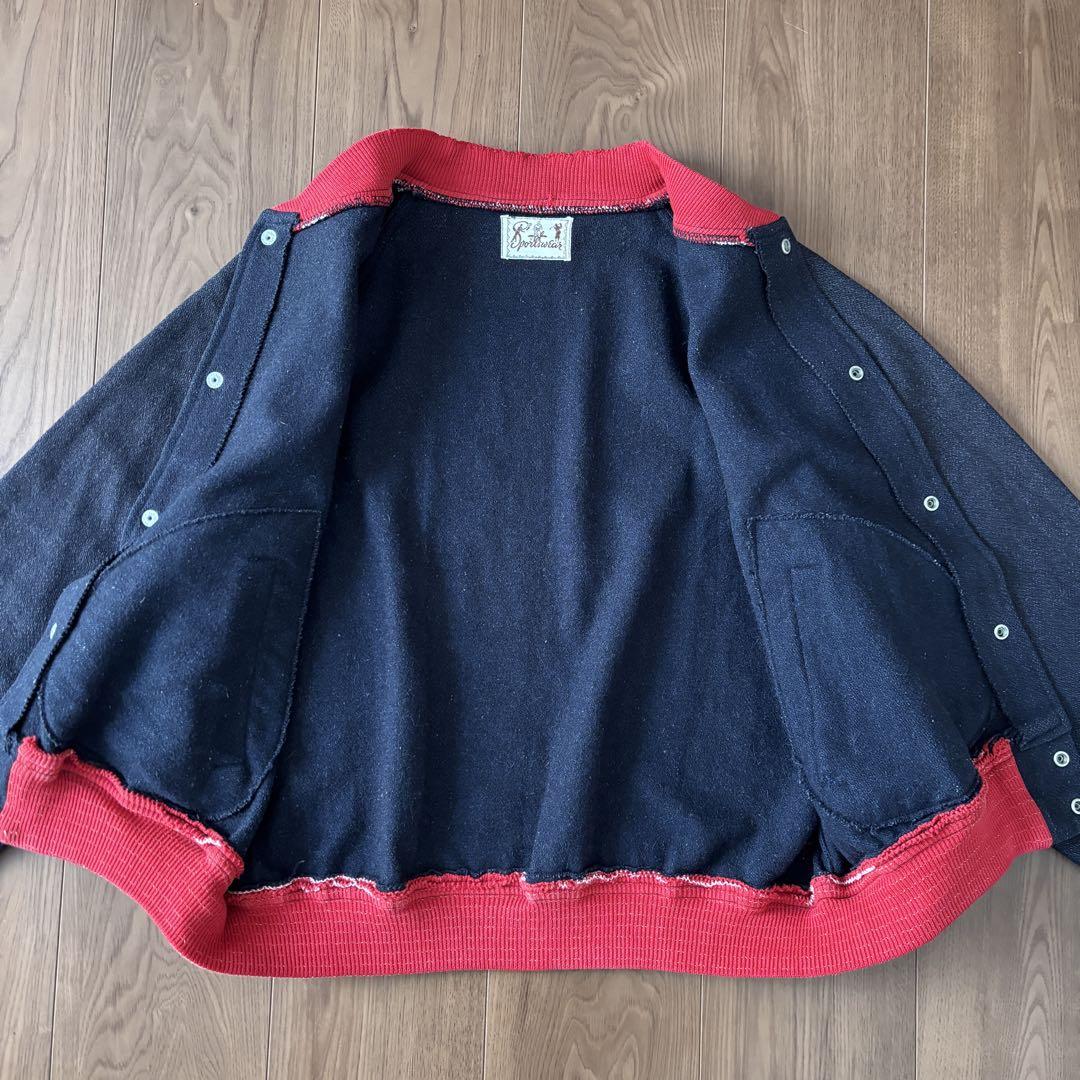 黒◎ 50s 60s SPORTSWEAR スタジャン ビンテージ