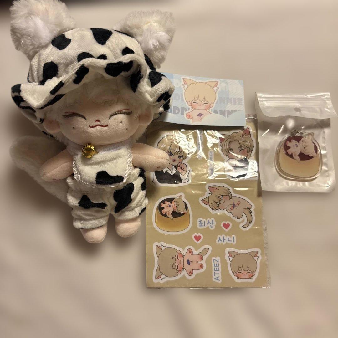 ATEEZ サン ぬいぐるみ 10cm 新品 マスター - メルカリ