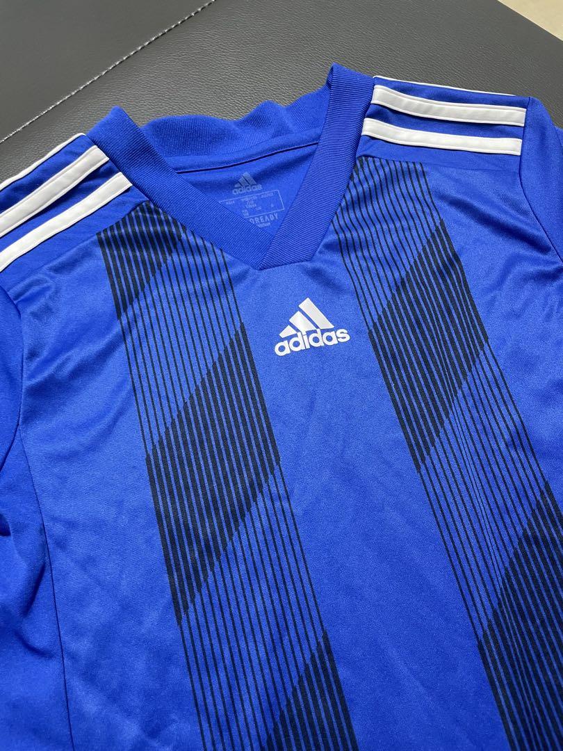 adidas サッカーウェア Mサイズ 青 adidas AEROREADY 青 サッカーウェア - メルカリ