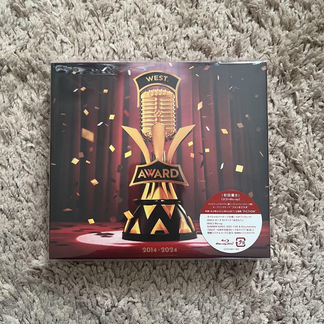 WEST.(ジャニーズWEST) AWARD 初回盤B Blu-ray - メルカリ