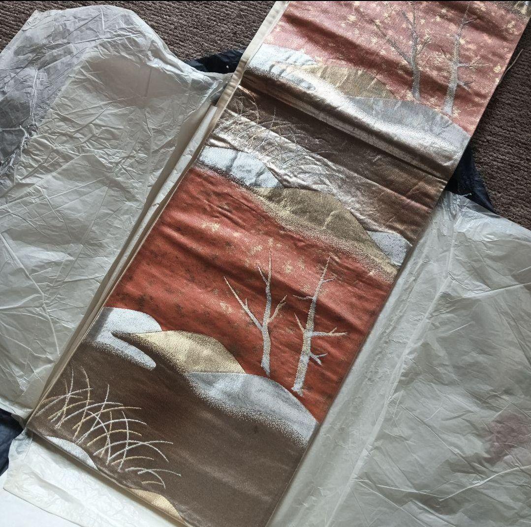 手縫いの振り袖 帯目立った傷や汚れなし