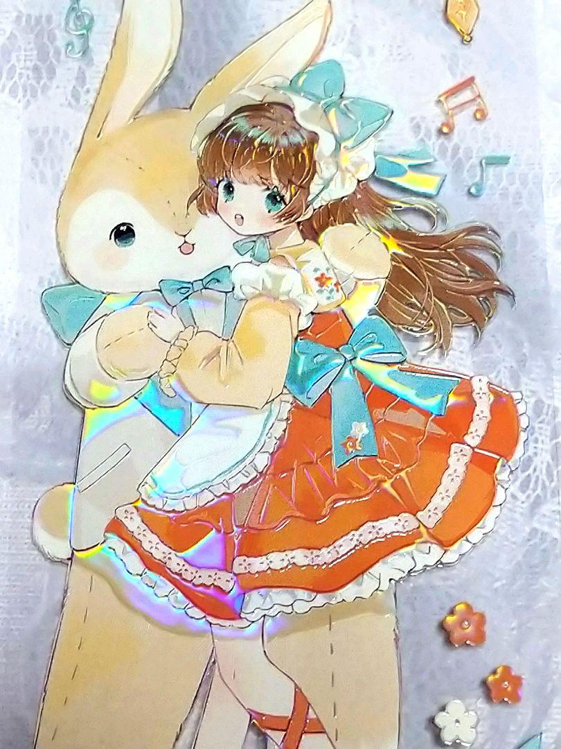 SALE✩再販✩J208＃抱抱玩偶(虹光)切り売り海外人物マステ女の子