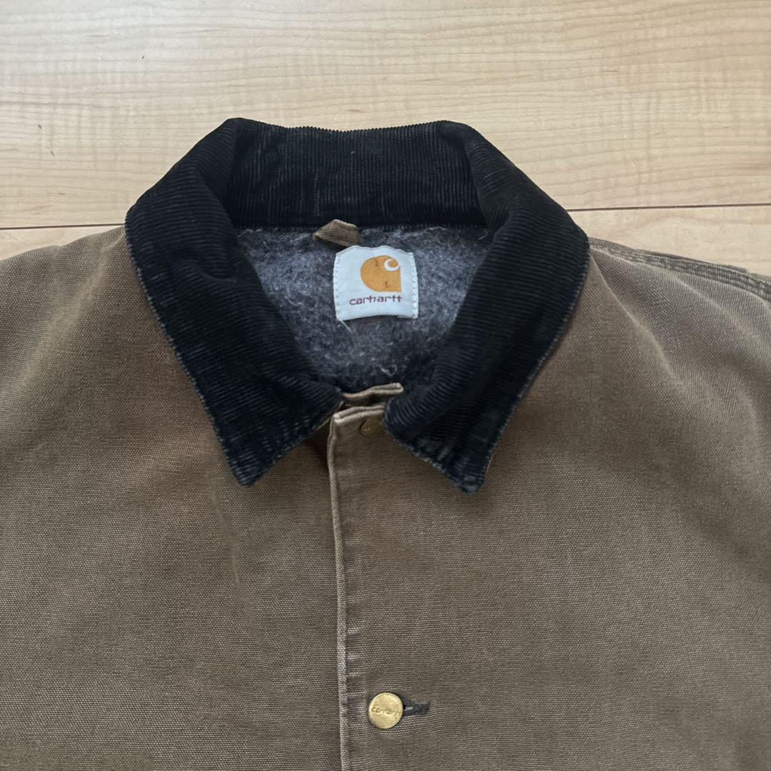 希少 USA製 80's Carhartt チョアコート BROWNブラウン 希少 USA製 80´s Carhartt チョアコート BROWNブラウン