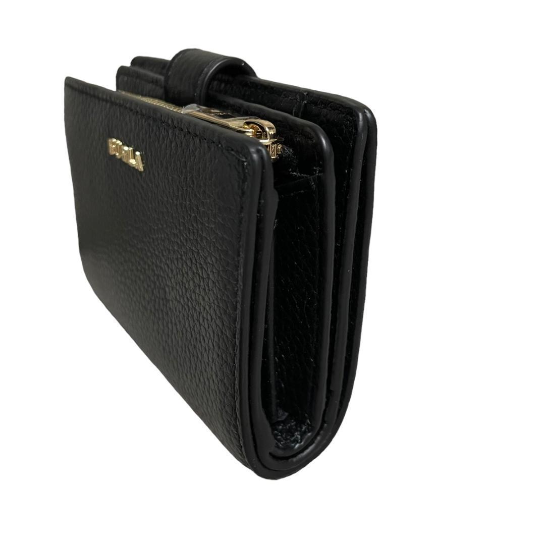 【未使用品✨】FURLA フルラ 二つ折り財布 ブラック フルラ FURLA 二つ折り財布 ヌヴォラ ブラック レディース FURLA