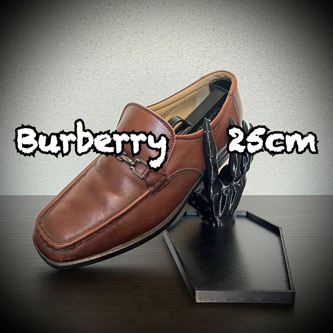 Burberry ブラウン ローファー 26cm