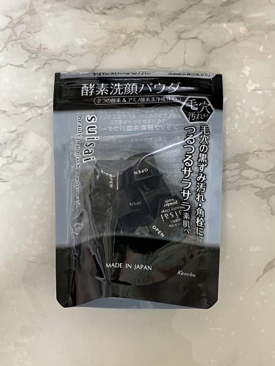 suisai 酵素洗顔パウダー 黒 (12個)
