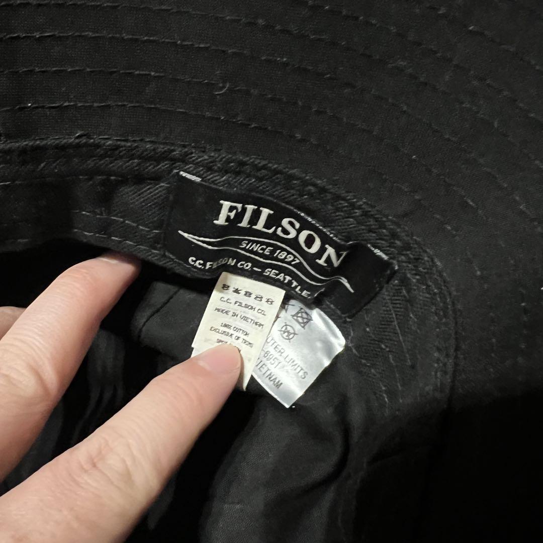FILSONバケットハット フィルソン FILSON 04552 ワックスコットンバケットハット WAX