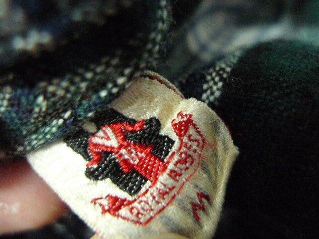ロイヤルロブス 60s 70s ヴィンテージ 希少 チェック  ガウン サイズM
