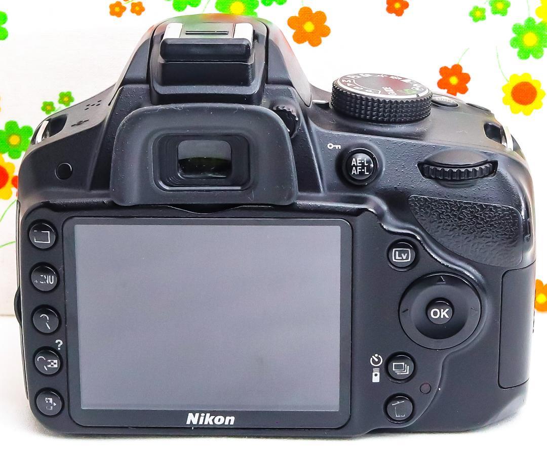 Nikon ニコン D3200☆高画質一眼レフ☆初心者オススメ☆手振れ補正付き ニコン D3200☆高画質一眼レフ☆初心者オススメ☆手振れ補正付き