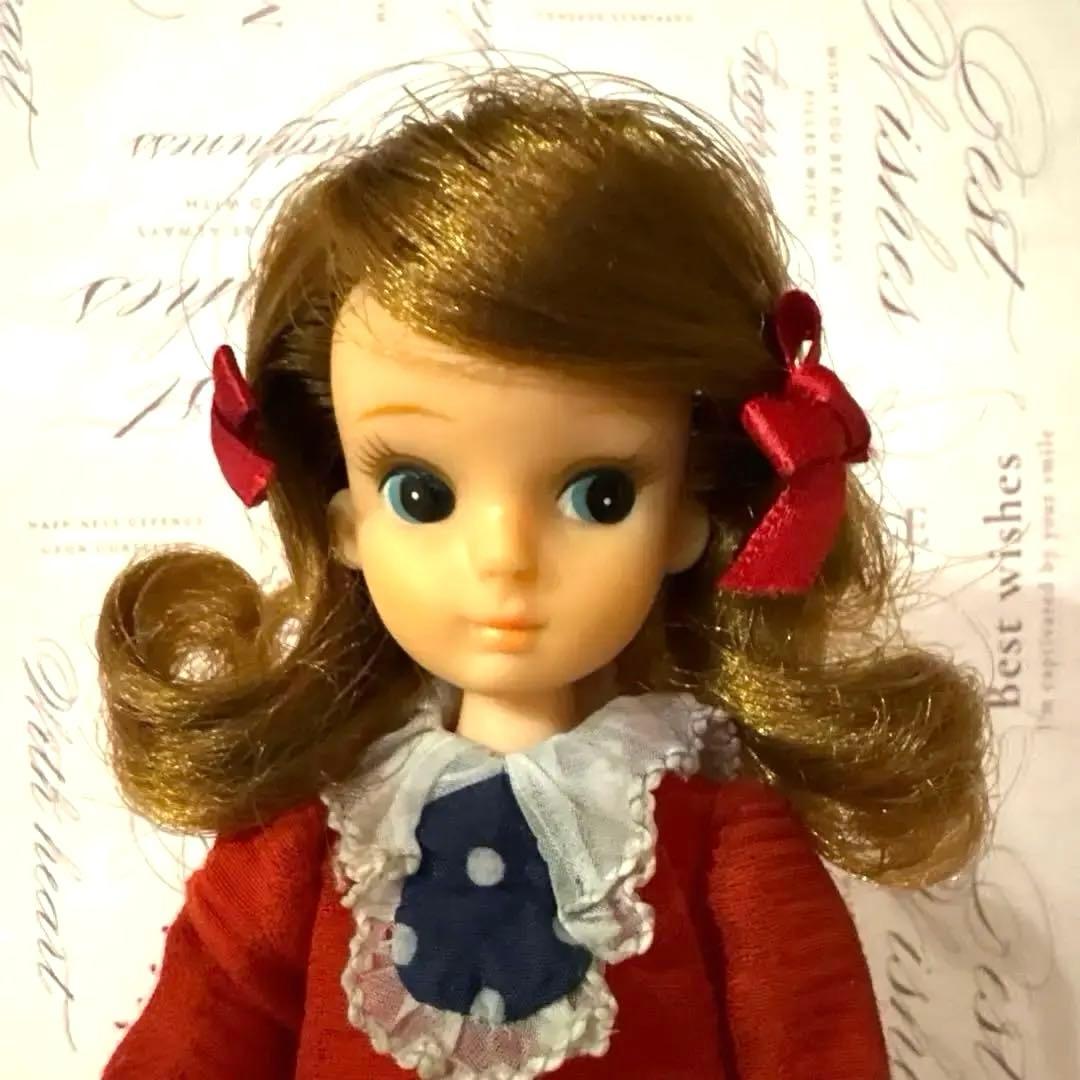 初代リカちゃん【百日草✨着用】ツイスト　エナメルバッグセット