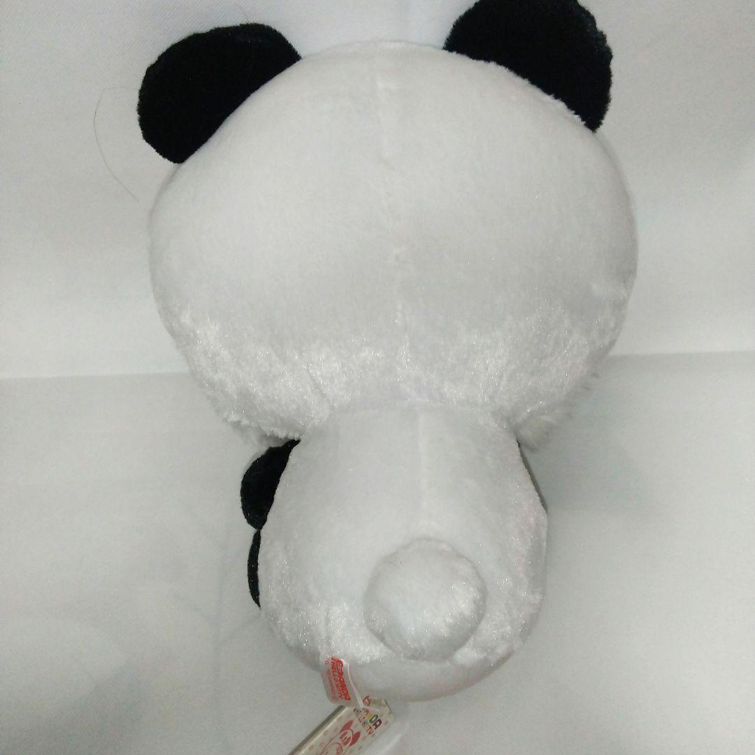 パンダハローキティフサフサロンパース2L いちごBIGぬいぐるみ