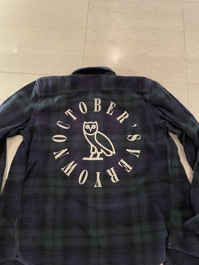 OCTOBER'S VERY OWN (OVO) 長袖ネルシャツ 5,280円
