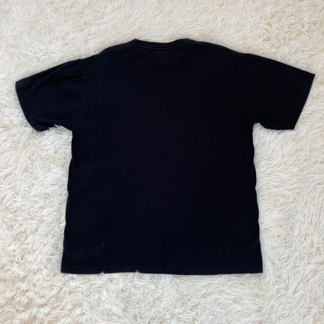 A BATHING APE ブラック Tシャツ L センターロゴ カモフラ 迷彩 A BATHING APE ブラック Tシャツ L センターロゴ カモフラ 迷彩