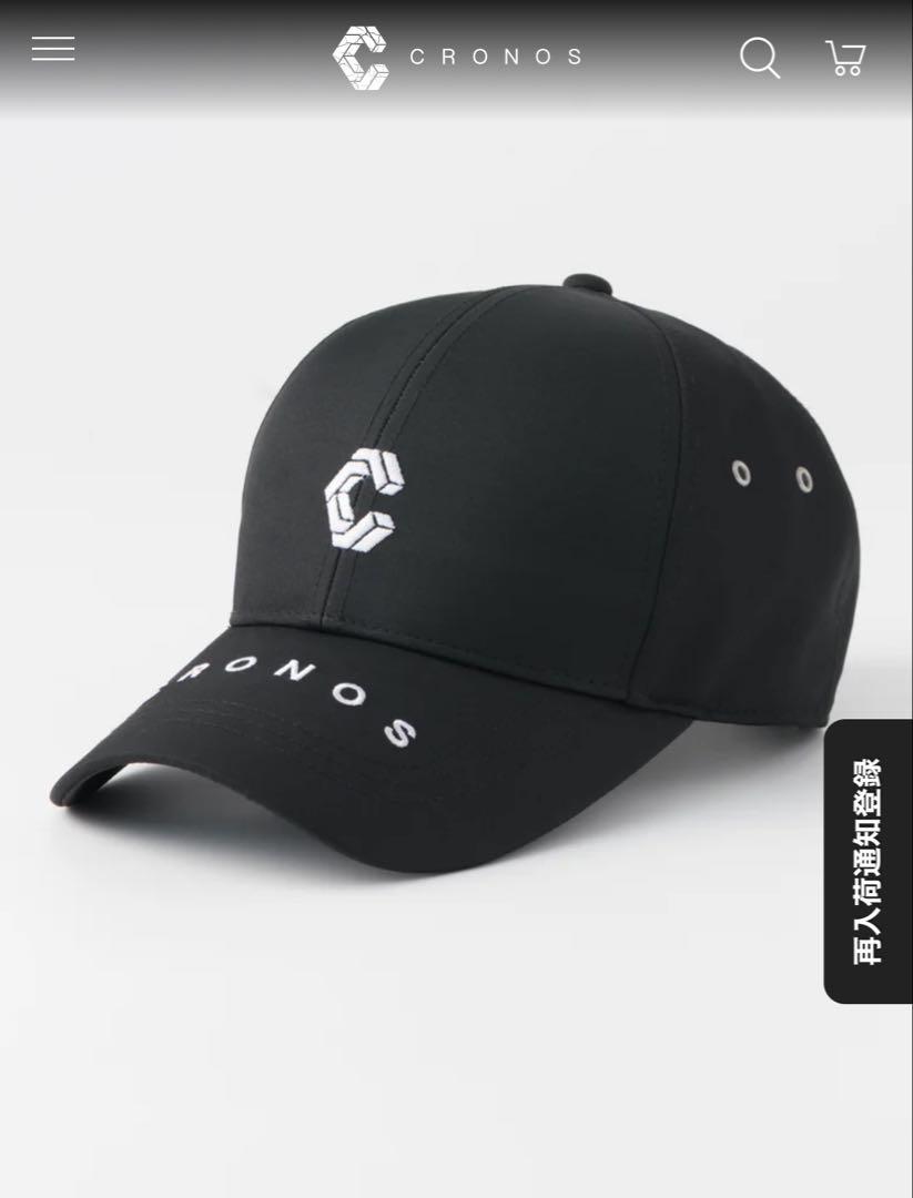 CRONOS Signature Twill Cap【BLACK】