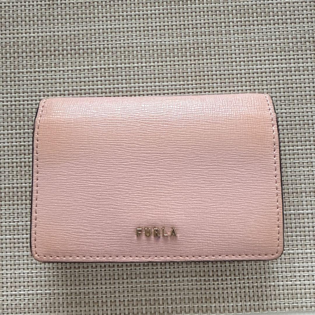 FURLA ピンク 名刺入れ FURLA ピンク 名刺入れ - メルカリ