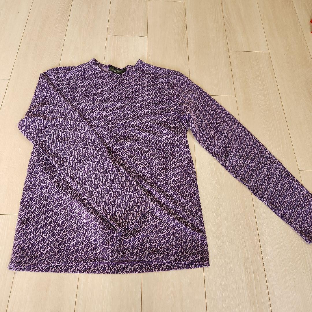 GAULTIER HOMME objetカットソー 紫 特売 brantomecoiffure.com