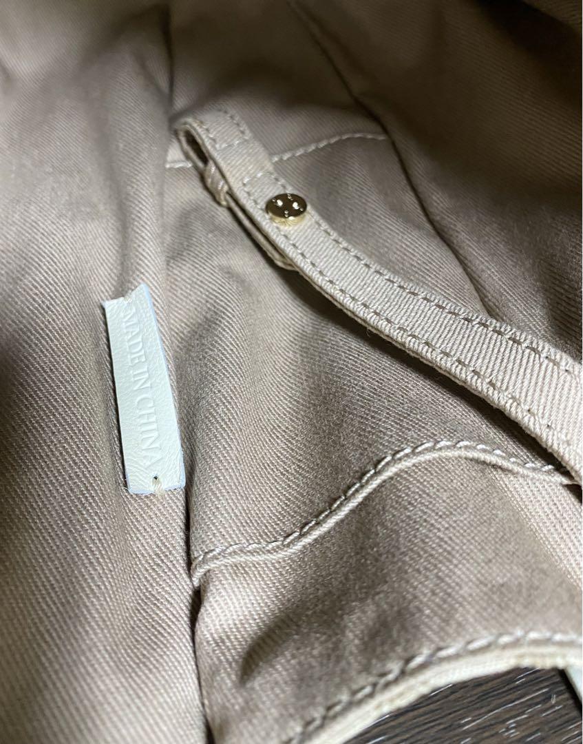 超美品 CELINE セリーヌ マカダム柄 ハンドバッグ グレー ホワイト 画像7