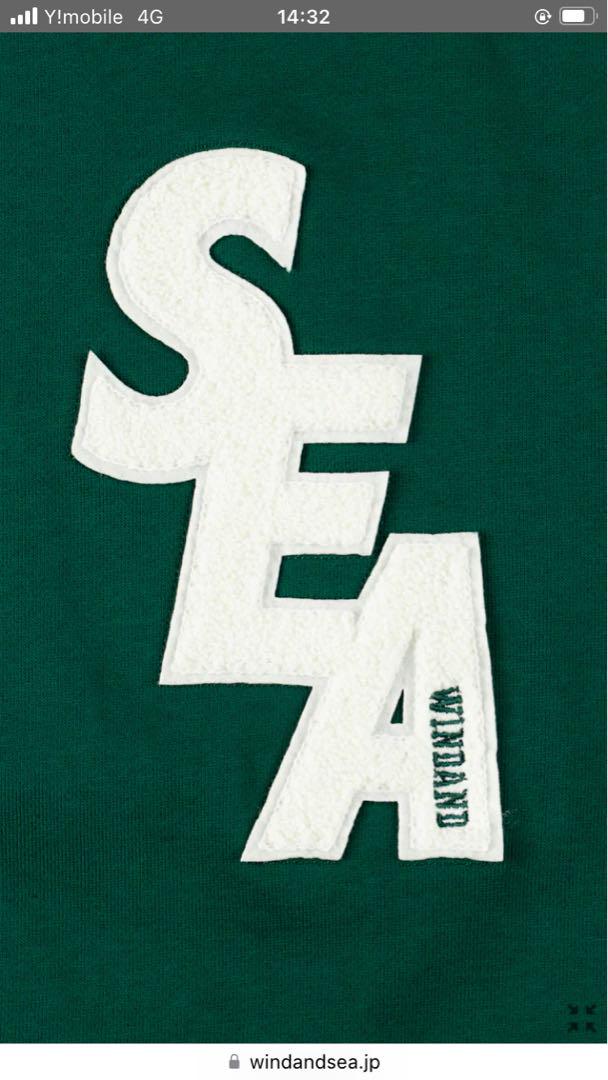 値下げ！WIND AND SEA PATCH CREWNECK SWEAT！