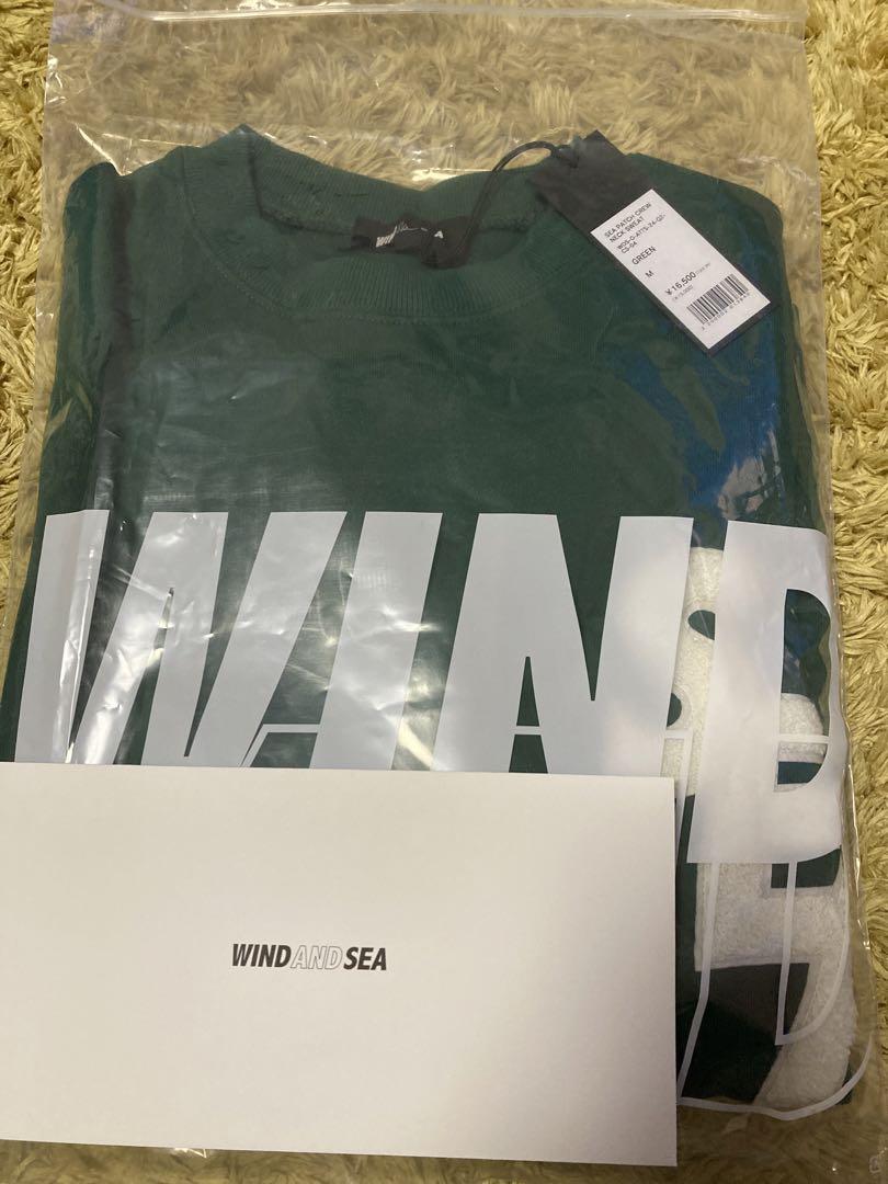 値下げ！WIND AND SEA PATCH CREWNECK SWEAT！