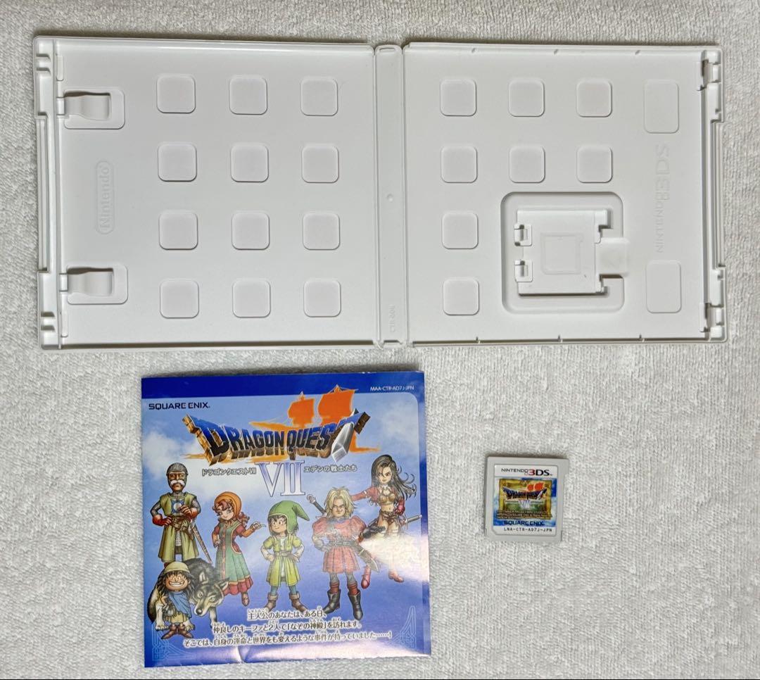 【セット売り】Nintendo 3DS ドラゴンクエスト Ⅶ Ⅷ