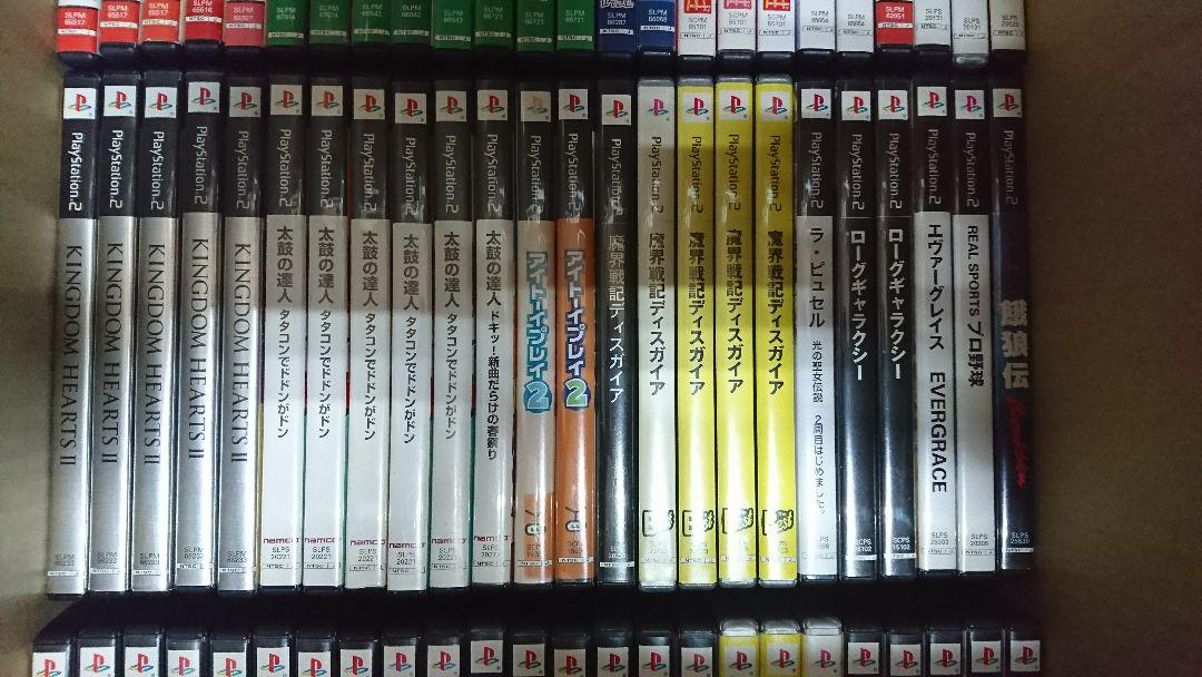 PS2ソフト約200本まとめ売りその③（ジャンク） PS2ソフト約200本まとめ売りその③（ジャンク）