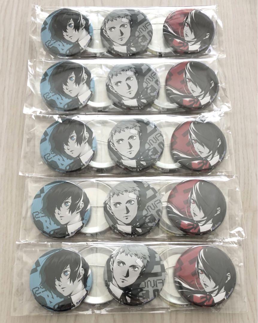 ペルソナ3リロード　アニメイト限定購入特典 缶バッジセット　5点セット 36,111円