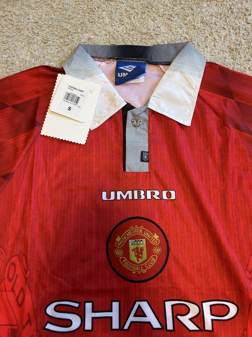 マンチェスターU 98-00ホームキット 新品 Sサイズ