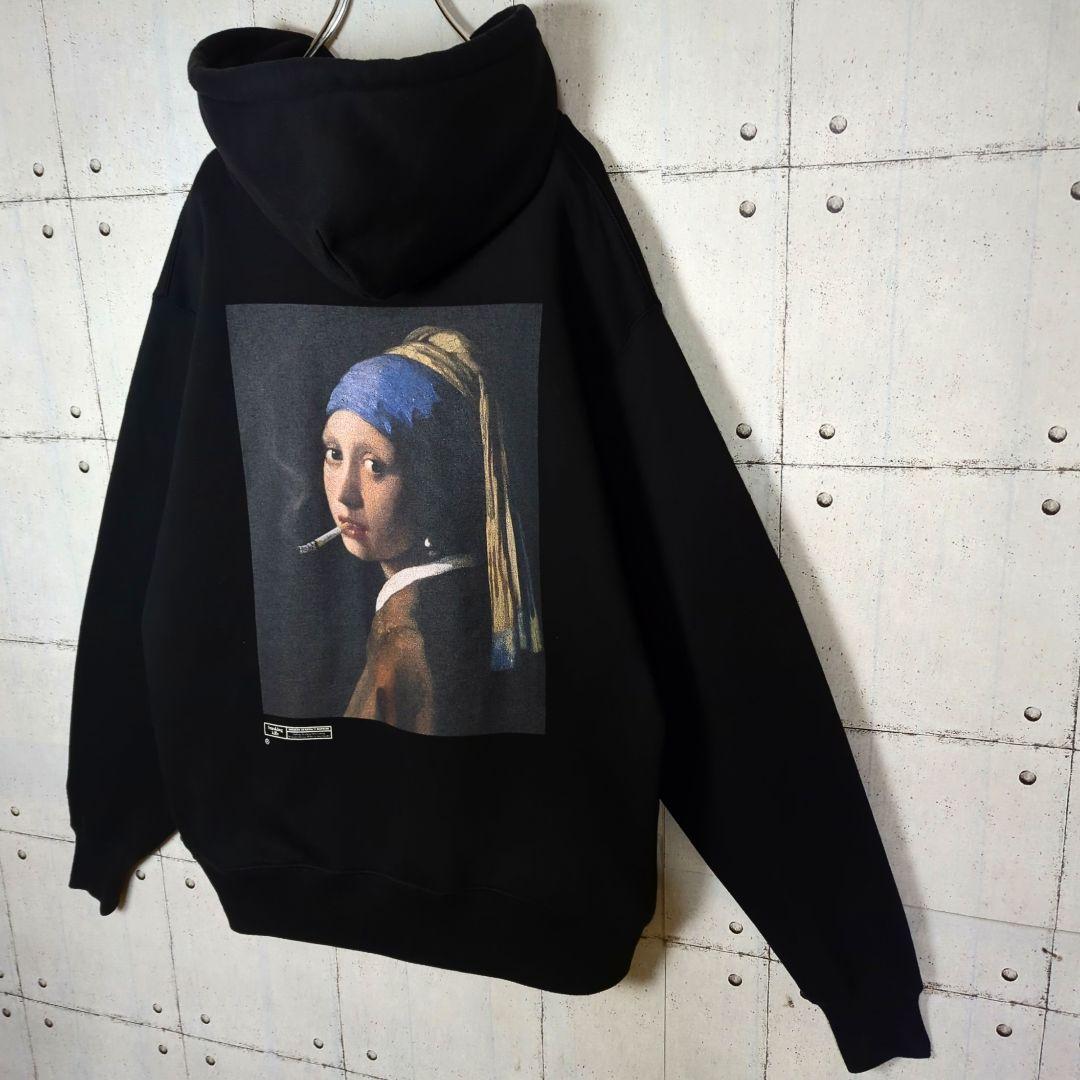 【人気サイズL】FR2　フェルメール　バックプリント　スウェット パーカー　L