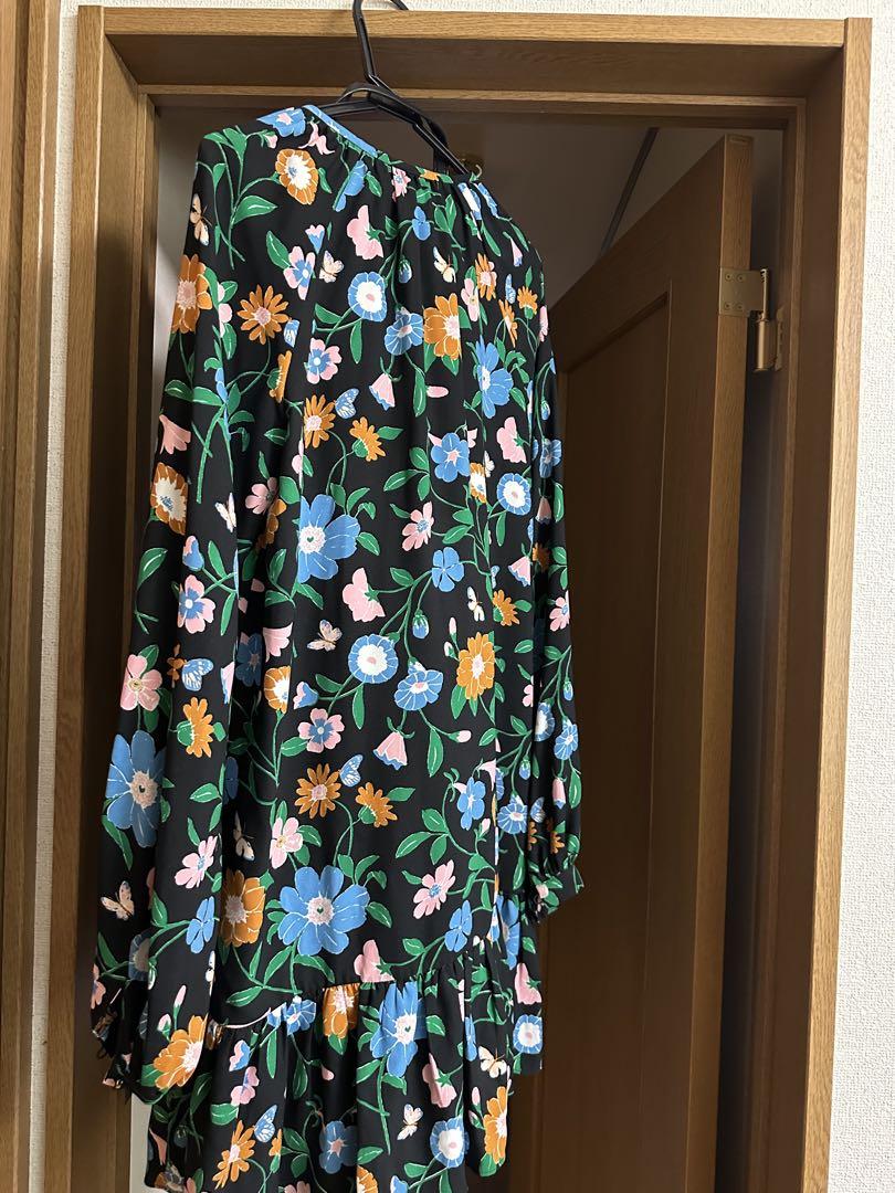 kate spade フラワープリントワンピース