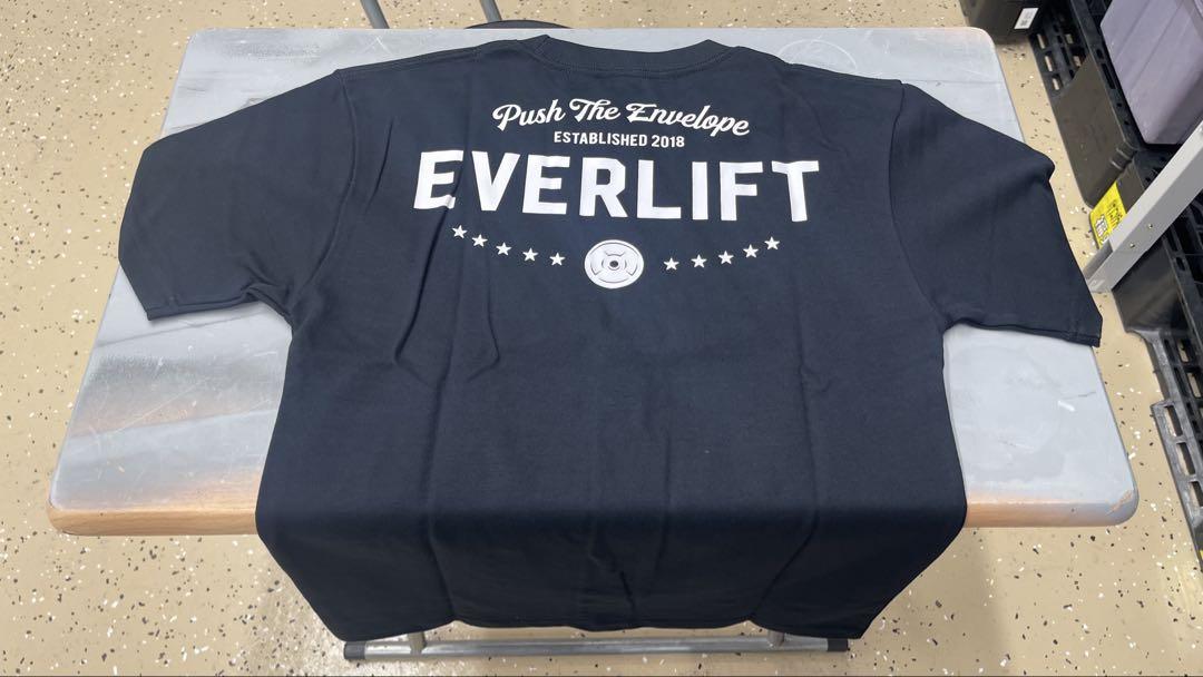 EVERLIFT Basic T-shirt(BLK) Mサイズ Sサイズ EVERLIFT Basic T-shirt(BLK) Mサイズ Sサイズ