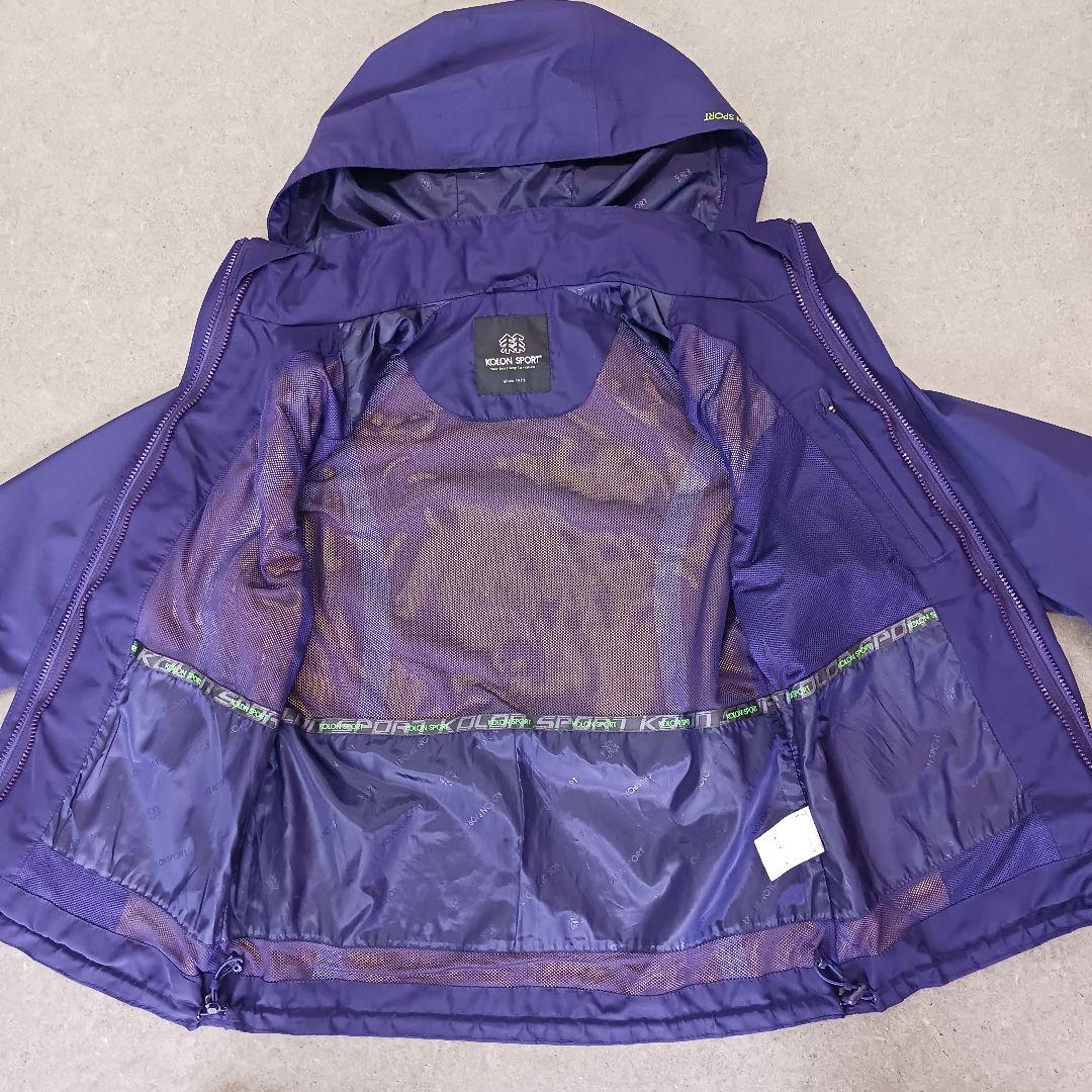 【送料込み】KOLON マウンテンパーカー レディースM 【送料込み】KOLON マウンテンパーカー レディースM