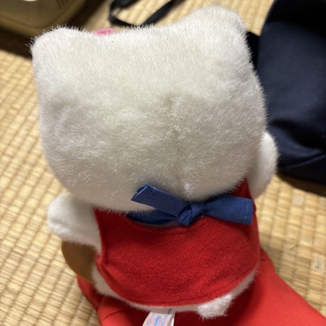 サンリオ ハローキティ 招き猫 小判 招福 ぬいぐるみ 昭和 平成レトロ レア