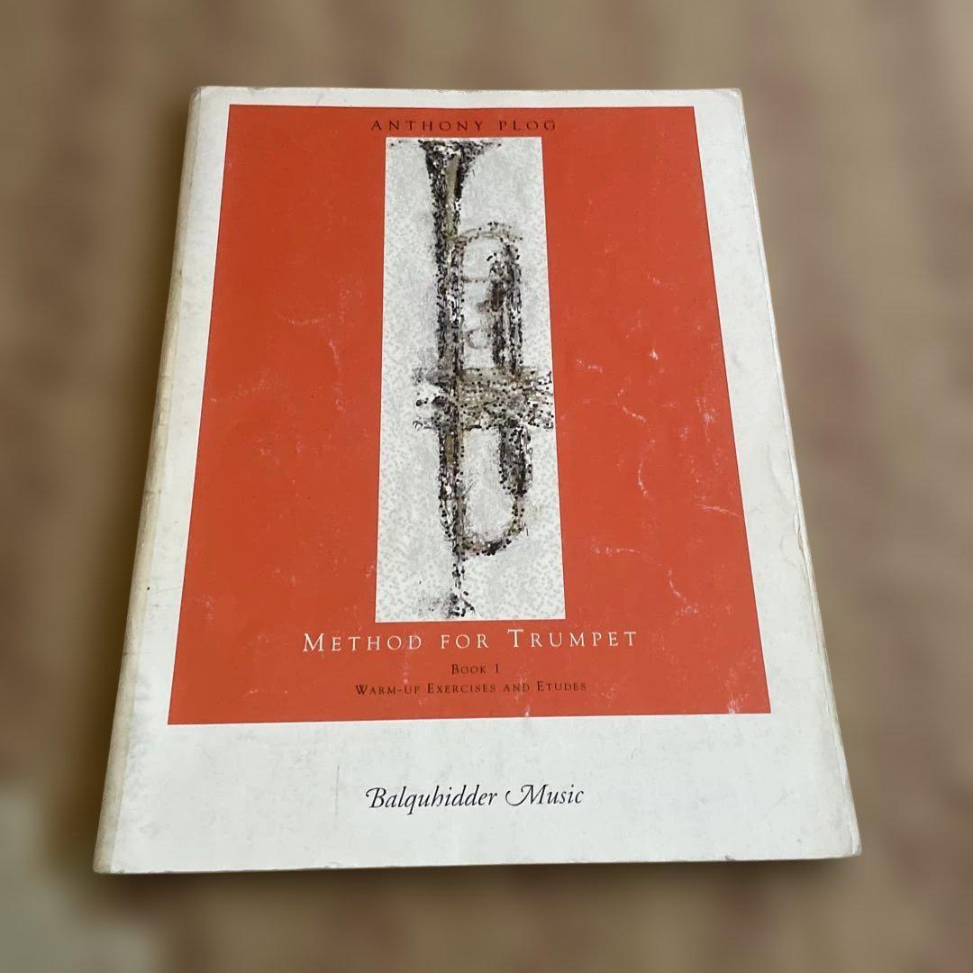 アンソニー・プログ　Method for Trumpet Book 1