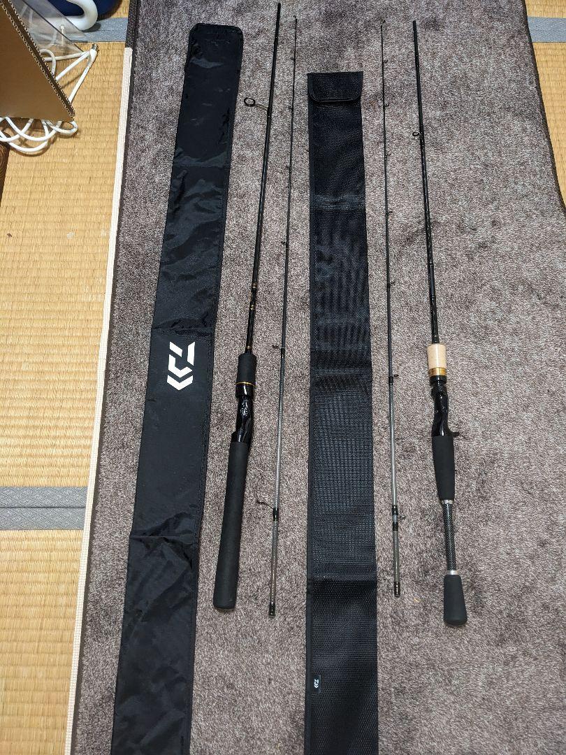ファッションなデザイン DAIWA ダイワ 値下げ2本セット ベイトロッド 2 スピニングロッド ロッド