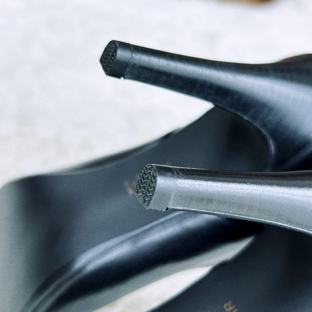 【極美品】DIANA   本革2way ニーハイブーツ　ロングブーツ　黒23.5