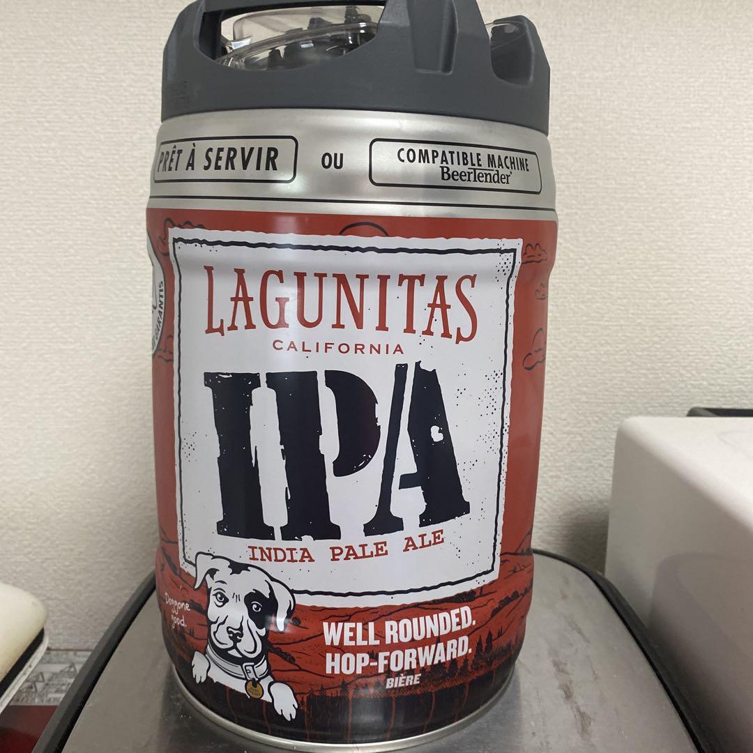 【新品】　安い　ラグニタス　Lagunitas IPA 5L ミニ樽タイプ