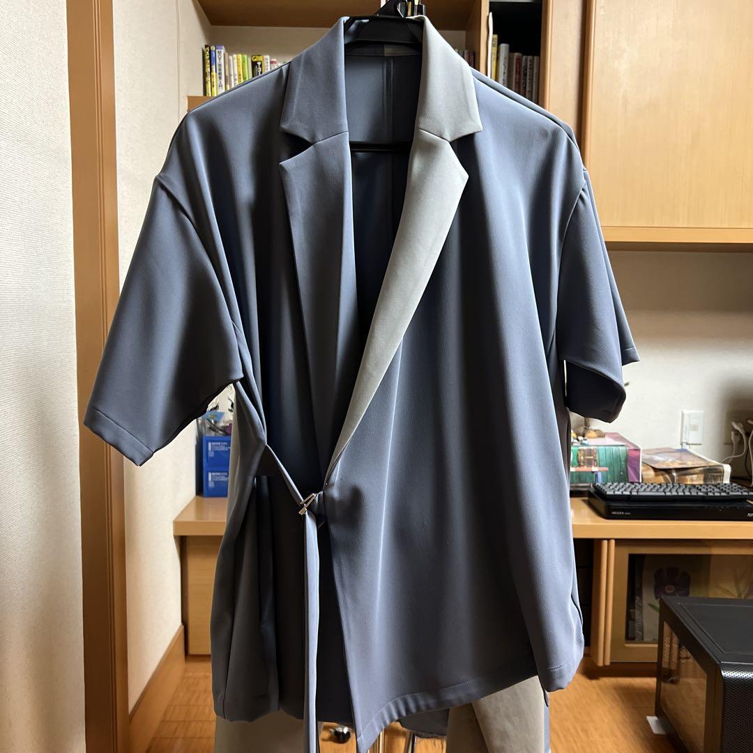 united tokyo ブルーグレー 半袖セットアップ