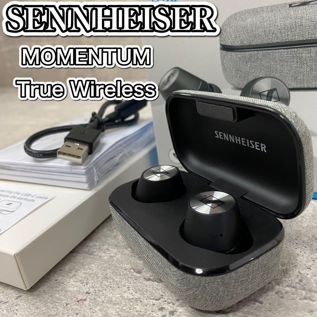 美品 ゼンハイザー モーメンタム ワイヤレスイヤホン　ブルートゥース