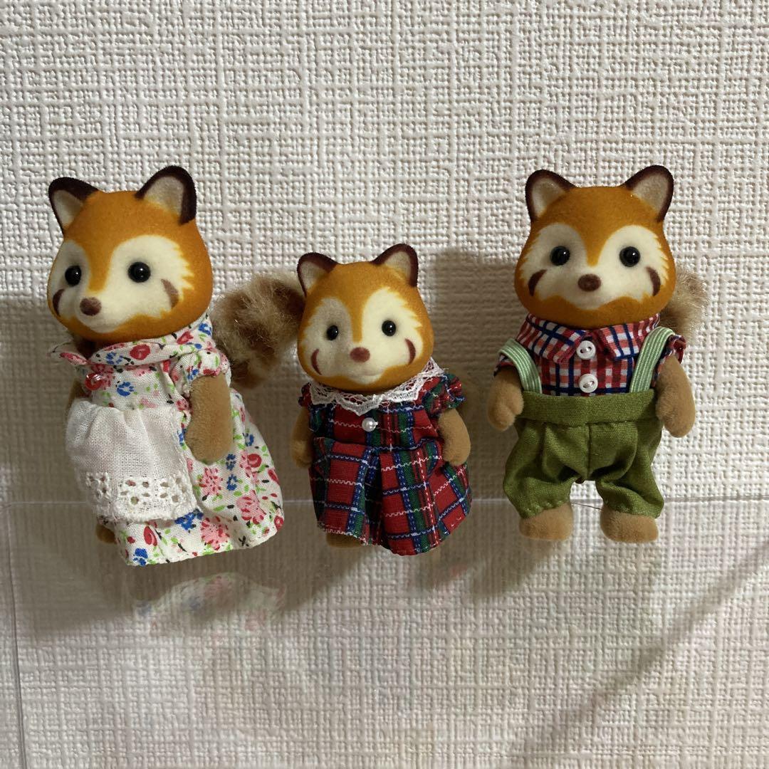 シルバニアファミリー レッサーパンダファミリーごっこ遊び・おままごと