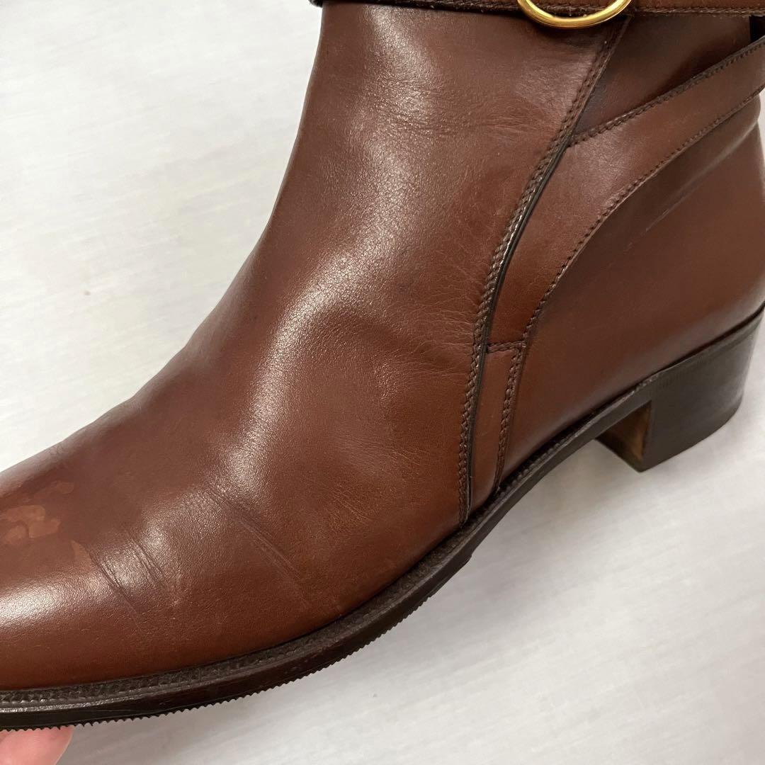 37　TANINO CRISCI　タニノクリスチー　ショートブーツ　ブラウン